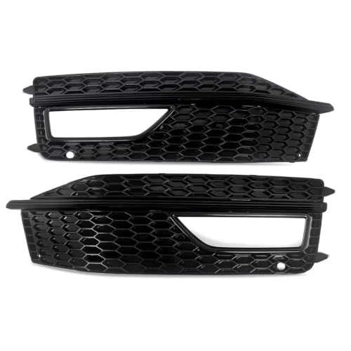 Rejilla antiniebla para Audi A4 2012-2015 para solucionar roturas, cubiertas negras de recambio