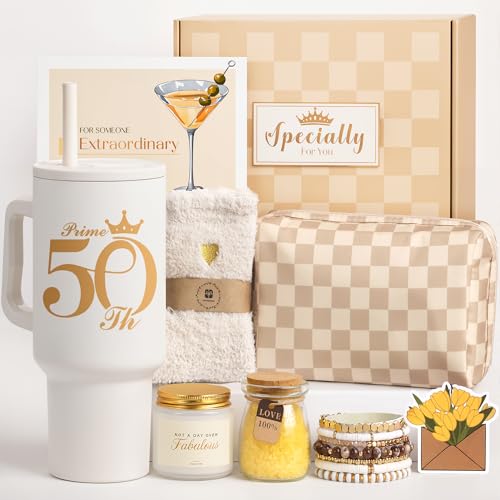 50th Birthday Gifts for Her - Happy 50th Birthday Gifts