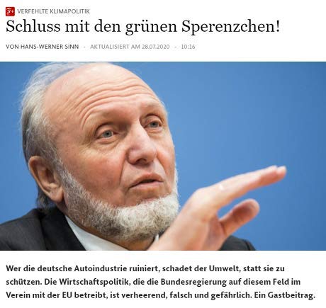 Folge 1 - Hans-Werner Sinn und seine Liebe zu Verbrennungsmotoren