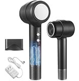 YALICE Rechargeable Cordless Hair Dryer with LCD Display, 15000mAh Battery, Plasma Technology, Self-Cleaning Mode, 2 Speeds & 3 Heat Settings, Portable Travel Hair Dryer for Home, Gym & Camping