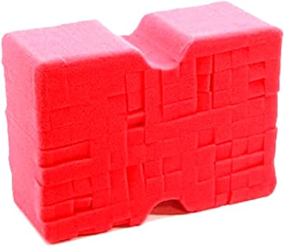 Optimum Big Red Sponge The Original Made in USA Crosscut Rinseless Sponge - Safe for All Paint Types, Use for No Rinse Vehicle Wash and Car Wash Soap