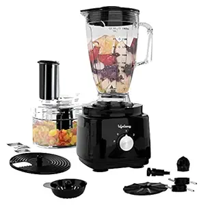 Lifelong LLFPR01 Prozessoren 800 Watts Food Processor with BlenderJar, Accessories, Processing Bowl & Cit