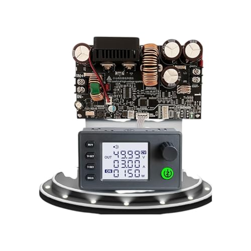 22A 1400W Buck Converter CV Voltage St Ep-Dovvn Converter Module LCD Adjustable Regulated Stabilized Voltage Suppli 5V 12V 24V 36V 48V New 2026 Electronic & Accessories