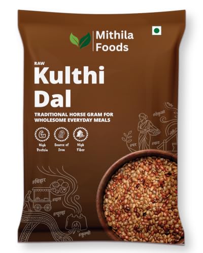 Image of MITHILA FOODS Kulthi Dal 1 kg | Unpolished Desi Brown Horse Gram | Gahat | Kollu | Ulavalu | Hurali Kalu | Traditional Tribal Lentil | High Protein & Fiber Superfood | Authentic Taste of Jharkhand
