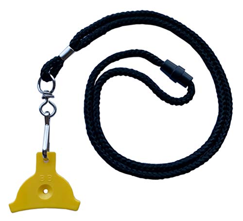 Boulder Bluff (BB) Shepherds Whistle Bundle with Lanyards Variable Pitch Whistles Lip for Training Dog Border Collie (Yellow + Lanyards) (Yellow + Lanyards)