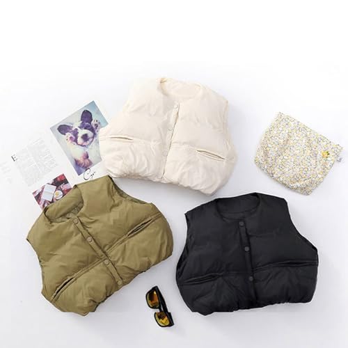 Coat for Children Boy And Winter Vest V Collar Coat With Pocket3