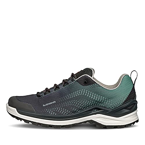 Lowa 320516 ZIRROX GTX LO Ws Damen Outdoorschuh Synthetik Textil Gummisohle, Groesse 43 1/2, grau/jade