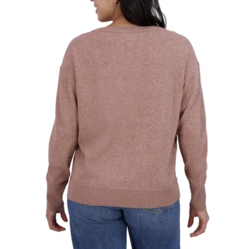 Lucky Brand Women's Soft Long Sleeve V-Neck Sweater3