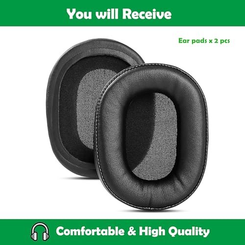 Almohadillas de cuero más suaves para reemplazo de auriculares Archeer AH07 AH 07 miniatura 5