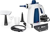 Steam Cleaner, HandHeld Steam Cleaners, Portable Steam Cleaning, Steam Cleaner Hand Held, Multi-Purpose Portable Steamer with 9 Accessory Kit for Sofa, Kitchen, Tile, Curtains, Carpets, Window