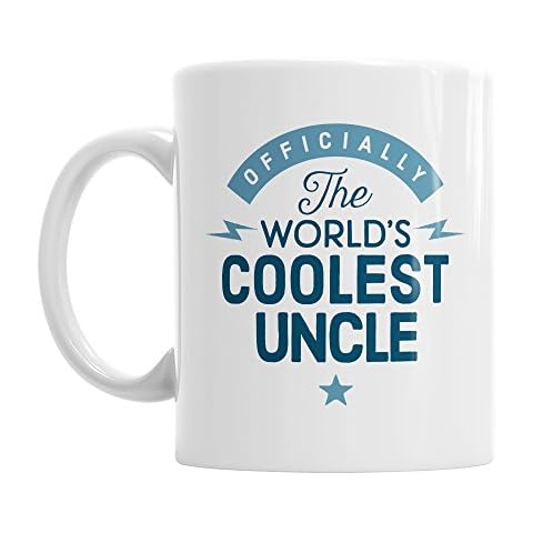 Uncle Gift, Coolest Uncle, Uncle Present from Niece, from Nephew, Uncle Gifts for Birthday, Best Uncle Gifts, Uncle Mug, Uncle Coffee Mug Cover