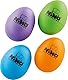 Nino Percussion Egg Shaker Assortment – 4 Rasseleier für Kinder ab 3 Jahren – Musikinstrument – Geschenkidee - Kunststoff, Mehrfarbig (NINOSET540-2)