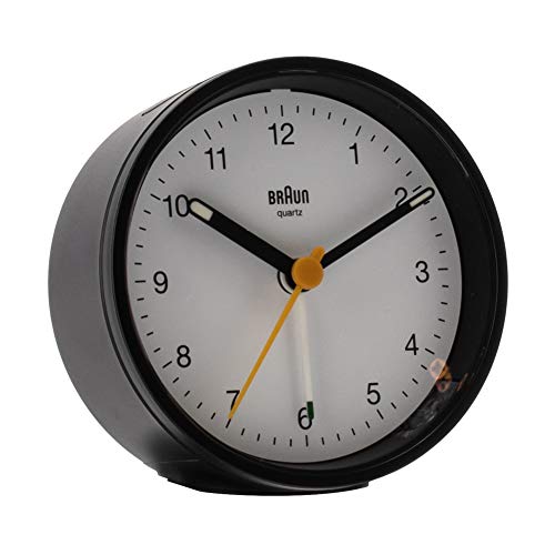 [ uE ] BRAUN v uv A[ NbN BC12BW ubN×zCg Black/White Classic Alarm Analogue Clock ڊo܂v AiO uv uh [sAi]