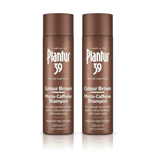 Plantur 39 Champú Fito-Cafeína 2×250 ml - Anticaída Cabello Castaño