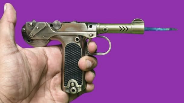 Vintage Style Metal Jet Flame Gas Lighter with LED Torch Design | Refillable Windproof Pocket Lighter for Men | Decorative Collectible Lighter-image-13