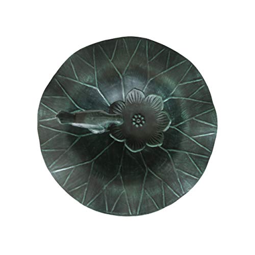 Christopher Knight Home Andy Outdoor Aluminum And Iron Bird Bath, Antique Green #TOP7