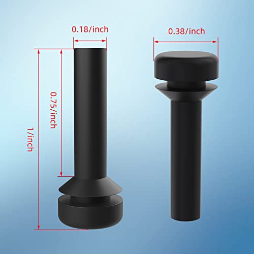 Replacement WB02X24790 Gas Stove Grate Bumpers Rubber Feet for GE Range