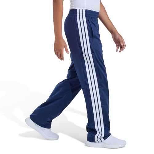 Image of Adidas Boys Mid Rise Impact Tricot Athletic Fit Pant