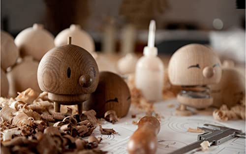 Hoptimist Wooden Bumble, Shaking Figure, Scandinavian Decoration for Living Room Office, Hallway, Bathroom, Super Gift - Image 3