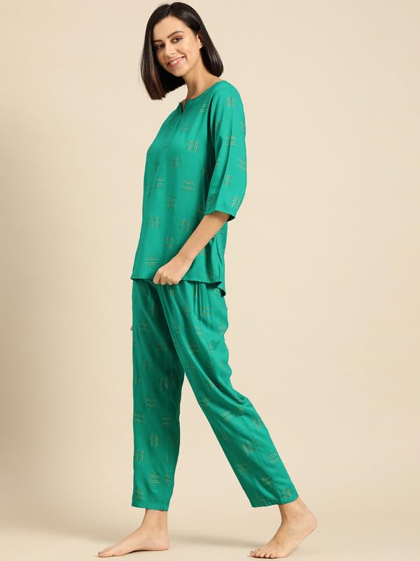 Image of Ichaa womens NIGHT SUIT SET