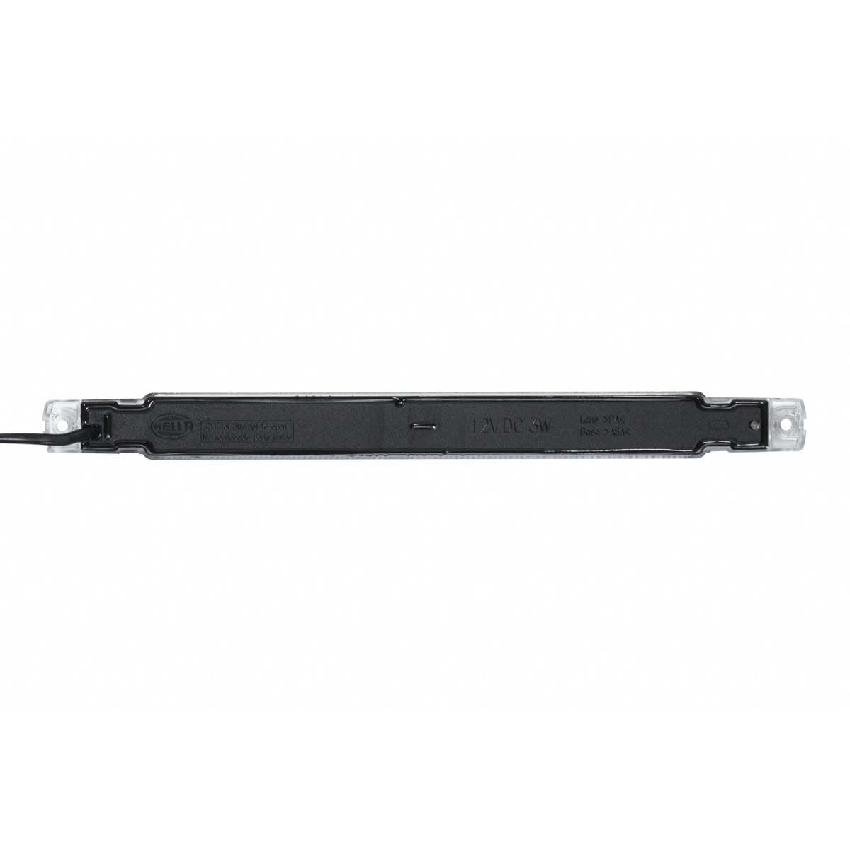 Hella 2ZR 980 889-011 LED-Rückfahrscheinwerfer - Strip Lamp - 12V - Anbau - für waagerechte Befestigung - Kabel: 2500mm - Stecker: offene Kabelenden