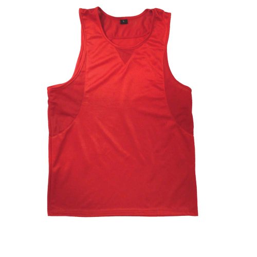 Ringside In-Stock Boxing Jersey (Red, Medium)