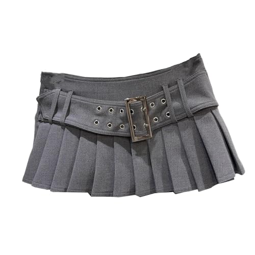 Women's Reversible Wool High Waisted Pleated Skirt Slim Fit3