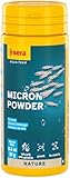 Sera Micron Powder 50ml (1,7 fl oz) | Ultra-Fine Fry Food with Krill & Spirulina for Fish & Amphibian Larvae | Free from Dyes & Preservatives | Supports Growth & Color