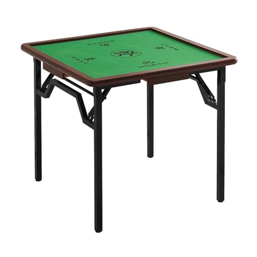 Table de mahjong pliable, table de mahjong en bois, bureau en nylon résistant à l'usure, table de domino de jeu de société, cartes de poker, mahjong, jeux de société, couleur bois d'origine Table de mahjong pliable, table de mahjong en bois, bureau en nylon résistant à l'usure, table de domino de jeu de société, cartes de poker, mahjong, jeux de société, couleur bois d'origine
