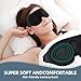 3 Pack 3D Contoured Sleep Eye Mask - with 3 Pack Ear Plugs – Soft Breathable Blackout Sleeping EyeMask for Men Women Adults – Lightweight Zero Pressure Eye Cover for Travel Naps Night Shift Meditation