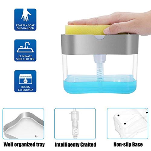 VHNBVHGKGHJ Dispenser di sapone Push-Out Dispenser...