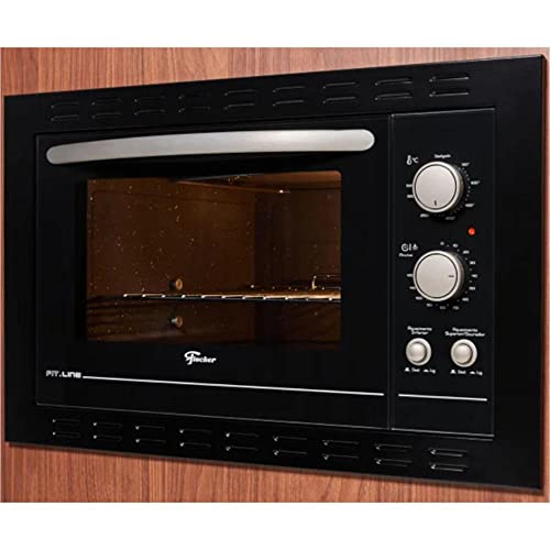 FISCHER FORNO ELÉTRICO EMBUTIR FIT LINE 44L FRONTAL PRETO 127V - 31630-81862