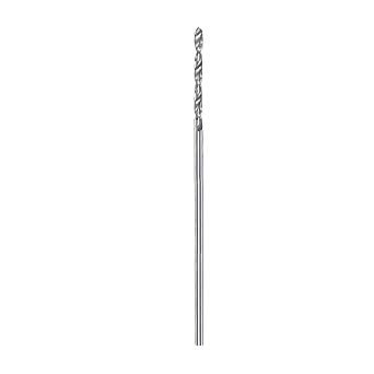 HARFINGTON Solid Carbide Drill Bit 1.05mm C3/K10 Tungsten Carbide Precision Mini Micro Straight Shank Twist Drill Bit for Stainless Steel Metal Plastic Wood