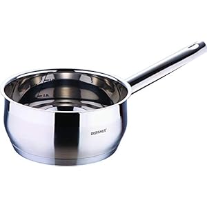 Bergner Gourmet Saucepan SS Induction, Silver, 14 cm, BG6501, 1 Litre