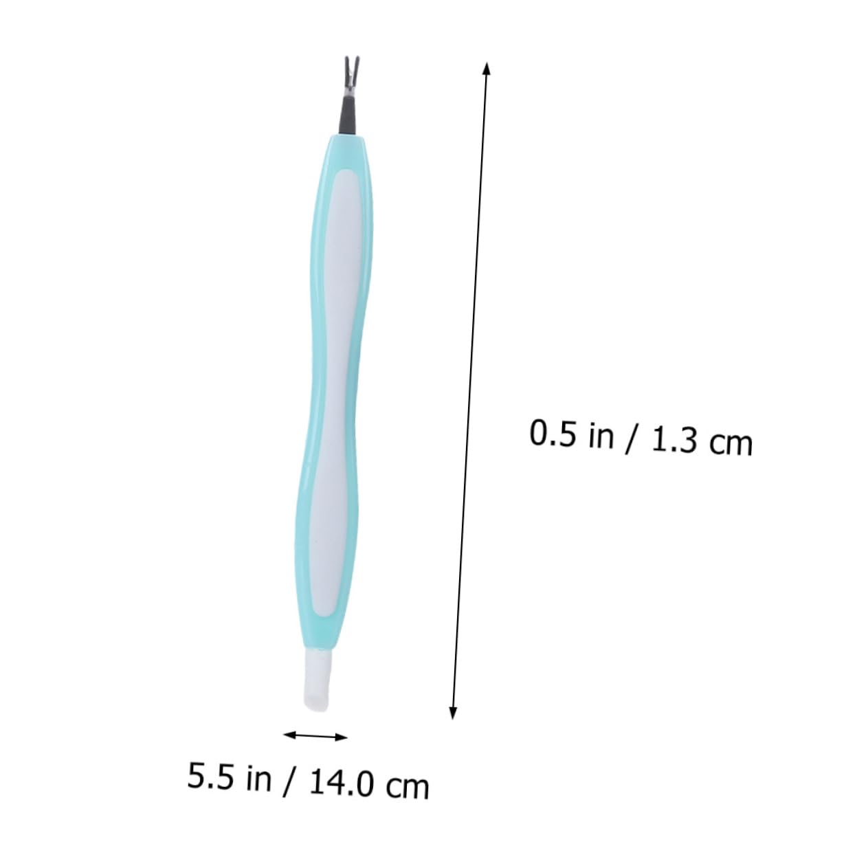 HAPINARY Stainless Steel Dead Skin Forks Nail Pliers Scissors Nail Clipper Manicure Tools Random Color