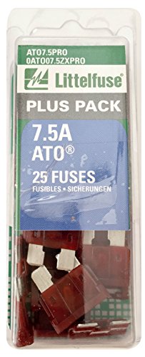 Fusible ATO Littelfuse ato7.5pro para reparaciones en carretera y mantenimiento de coche