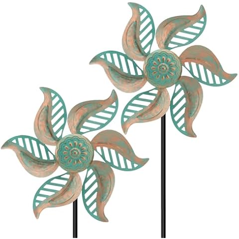 Jusimux Vintage Leaf Shape Wind Spinner Cover