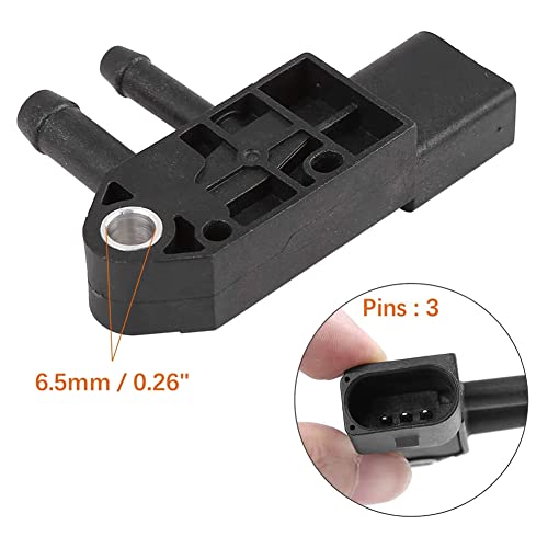 Ocnvlia DPF Abgas Druck Sensor 059906051C 076906051B 0281006082 0281006083 für -, Golf VI