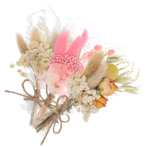 6 mini ramos de flores secas decorativas miniatura 1