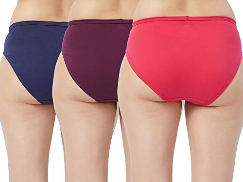 Image of Fruit of the Loom Women's Bikini(Colors and Prints May Vary) (Pack of 3)