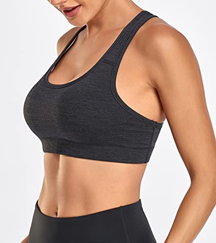 Image of Oalka Women's Racerback Sports Support Workout Running Bras | Oalka Women's Racerback Sports Support Workout Running Bras