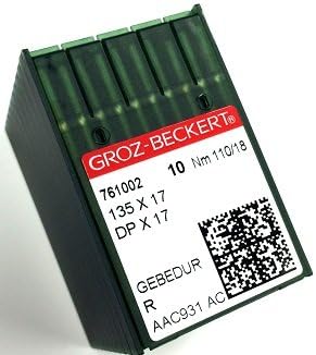 Groz-Beckert 135 X 17 #18 Pack of 100 Sewing Machine Needles