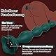 Silikon G-Punkt Vibrator Analvibratoren Meeteel Sexspielzeug Vibratoren für Prostata Stimulator mit 9 Vibrationsmodi Blumen Anal Butt Plug Fernbedienung Massagegerät (Grün)