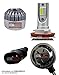 ICBEAMER H11 LED COB High Beam Light Kit Bulb Replace HID or Halogen Lamp Bulb [Color:6000K White+30000K Dark Blue]