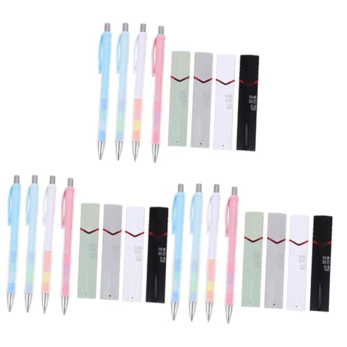 TEHAUX-12-Sets-Mechanical-Pencil-Pencils-Kid-Drawing-Pen-Students-Propelling-Pencil-School-Pencil-Architecture-Pencil-Students-Writing-Pen-Painting-Pencil-Student-Stationery-Abs-Colorful
