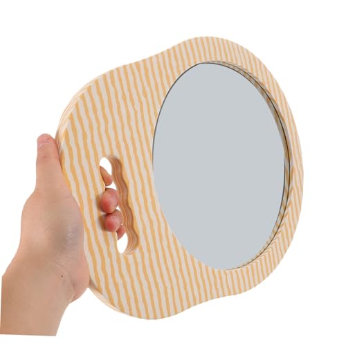 Miroir de coiffure portable VALICLUD au design soigné et cadre ergonomique durable
