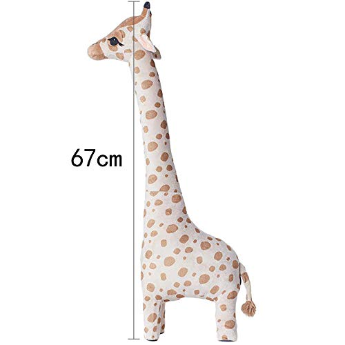 Plüschtiere Giraffe, Plüschtier Süßes Kuscheltier Weiche Giraffe Spielzeug Puppe Geburtstagsgeschenk,67cm