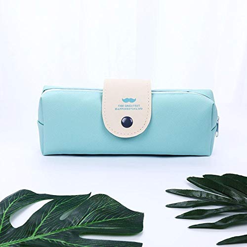 Preisvergleich Produktbild LAOGEFJ Mäppchen Farbstiftetui Kreatives Leder Wasserdichtes Federmäppchen Tasche Federmäppchen Büro Schreibwaren Schulbriefpapierzubehör