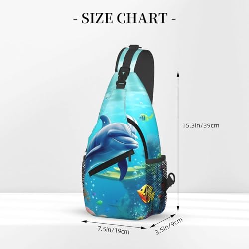 Bolso cruzado para hombre mochila tipo sling negro miniatura 3