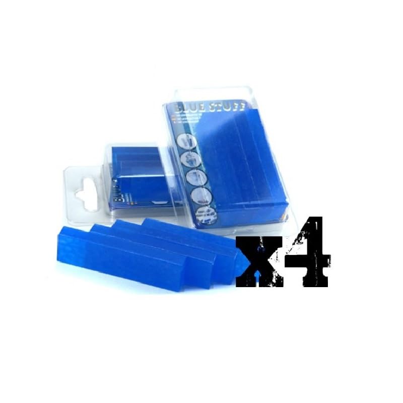 Green Stuff World Blue Stuff Thermoplastic Model Molding Bars 4 Pieces 9015